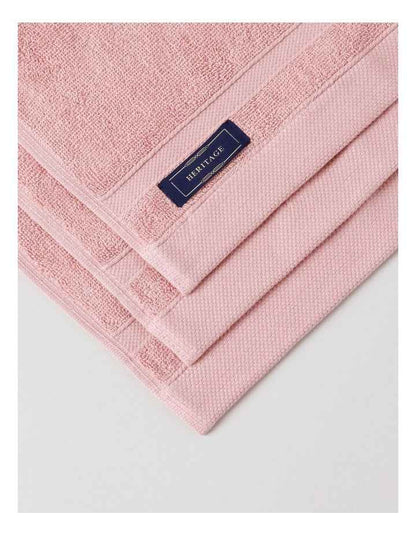 Luxury Egyptian 3pk Face Washer in Rose