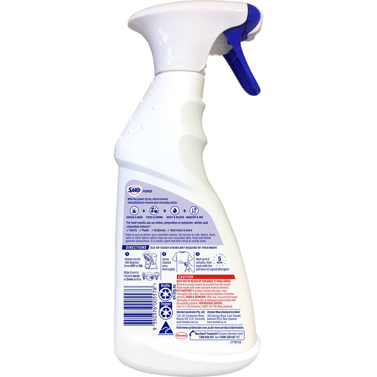 Sard Power Stain Remover Spray 450ml