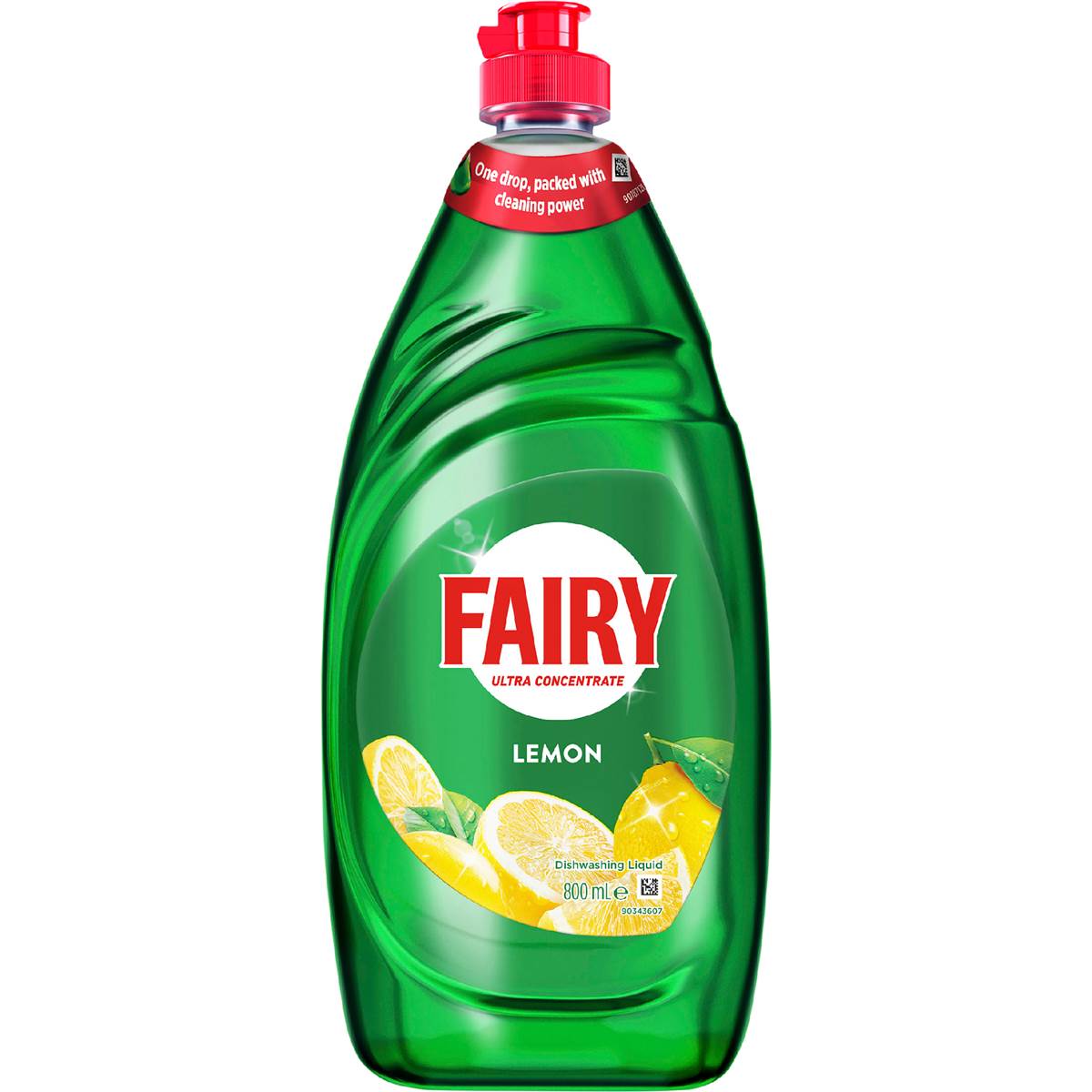 Fairy Ultra Concentrate Lemon Dishwashing Liquid 800ml