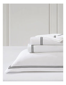 Santiago Sheet Set in Charcoal