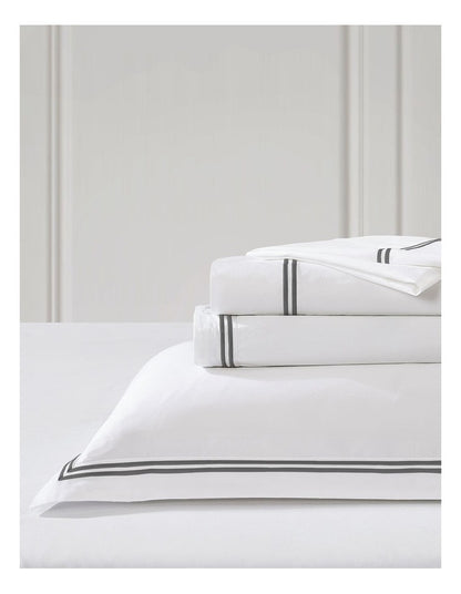 Santiago Sheet Set in Charcoal