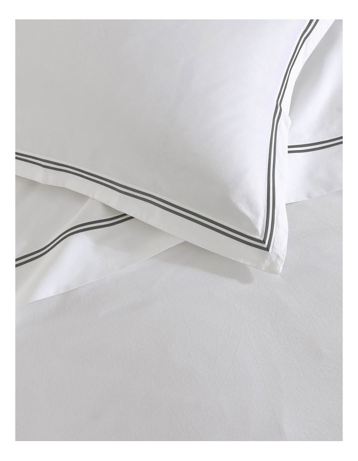 Santiago Sheet Set in Charcoal