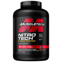MuscleTech NitroTech 8 Hour Protein Double Rich Chocolate 2.72kg