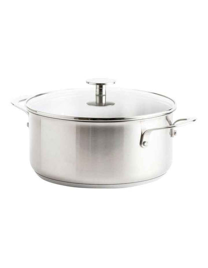 Covered Casserole 24cm/5.66L uncoated PFAS-free