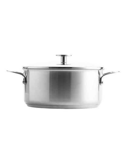 Covered Casserole 24cm/5.66L uncoated PFAS-free