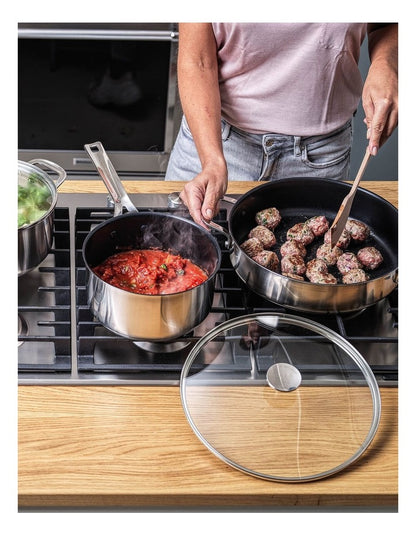 Covered Casserole 24cm/5.66L uncoated PFAS-free