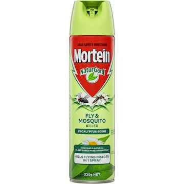 Mortein Naturgard Eucalyptus Fly & Mosquito Spray 320g