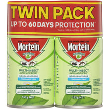 Mortein Naturgard Fragrance Free Multi Insect Automatic Spray Refill 152g x 2 Pack