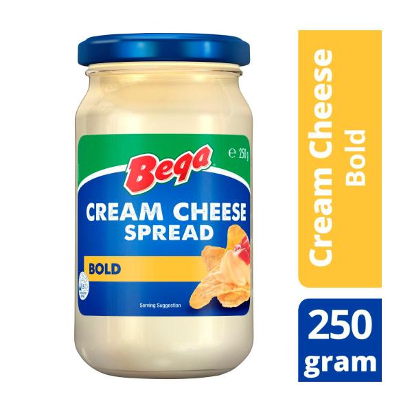 BEGA CREAM CHEESE SPREAD:BOLD:.:250 GRAM