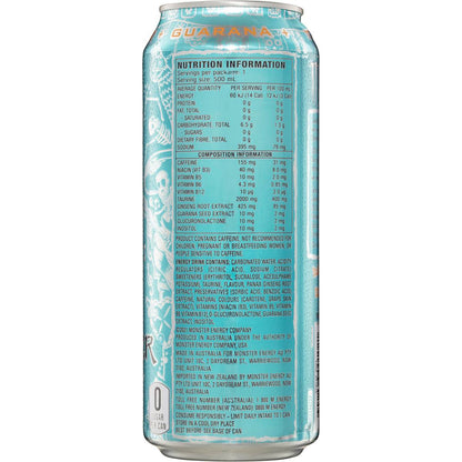 Monster Energy Drink Ultra Fiesta Mango Flavour 500mL