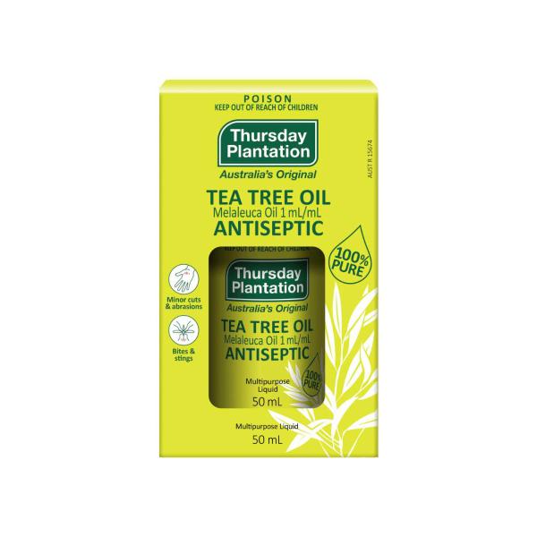 THURSDAY PLANTATION TEA TREE100% PURE OIL 50ML