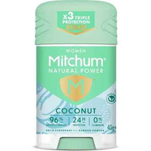 Mitchum Natural Deodorant Coconut 40g