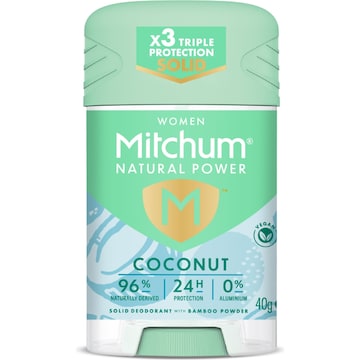 Mitchum Natural Deodorant Coconut 40g