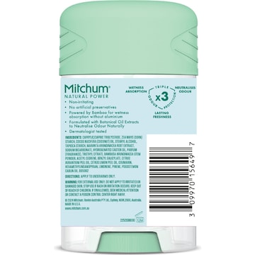 Mitchum Natural Deodorant Coconut 40g