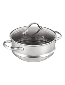 Essentials Universal Steamer with lid - 16cm, 18cm & 20cm