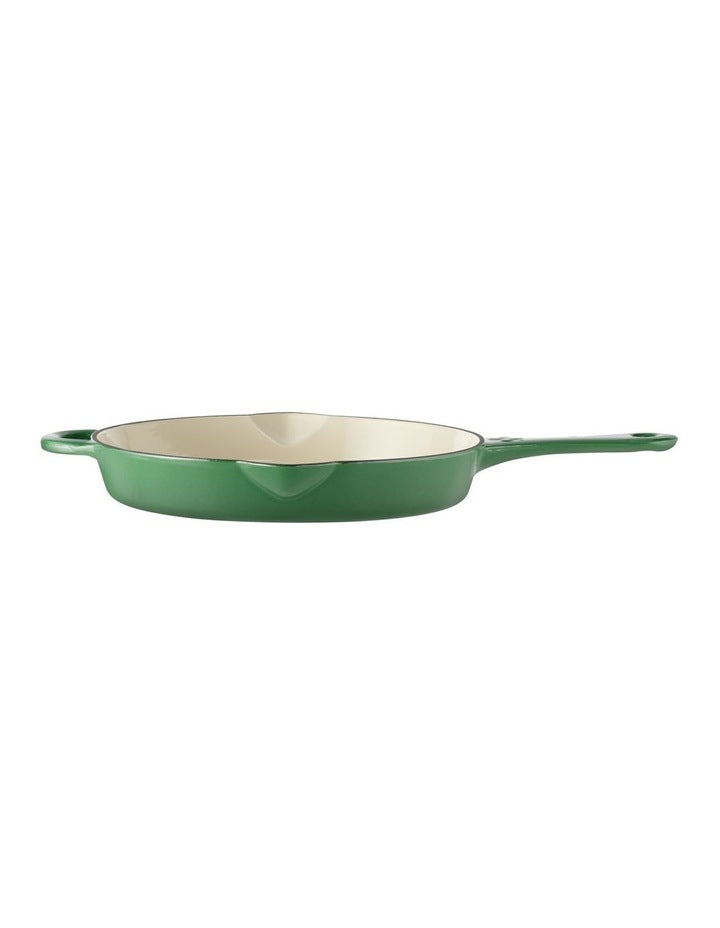 Fleur De Lis Skillet 26cm Hunter Green