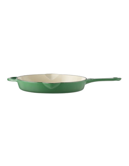 Fleur De Lis Skillet 26cm Hunter Green