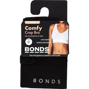 Bonds Ladies Comfy Crop Size M Assorted each
