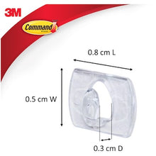 3M Command Decorating Clips Clear 20 pack