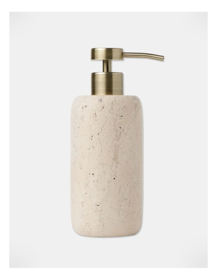 Travertine Bathroom Accessories in Beige