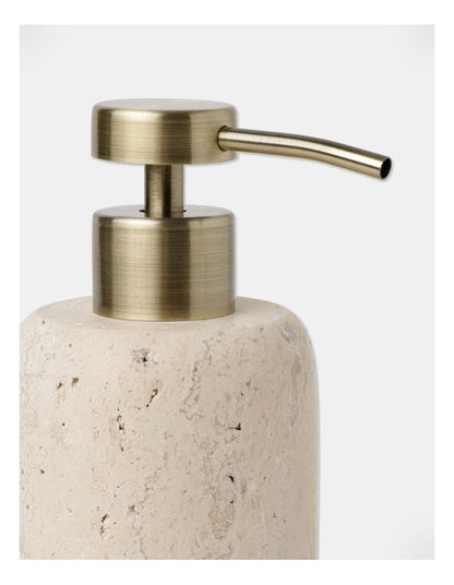 Travertine Bathroom Accessories in Beige