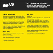 Ratsak Naturals Rodenticide Bait Pellets 100g