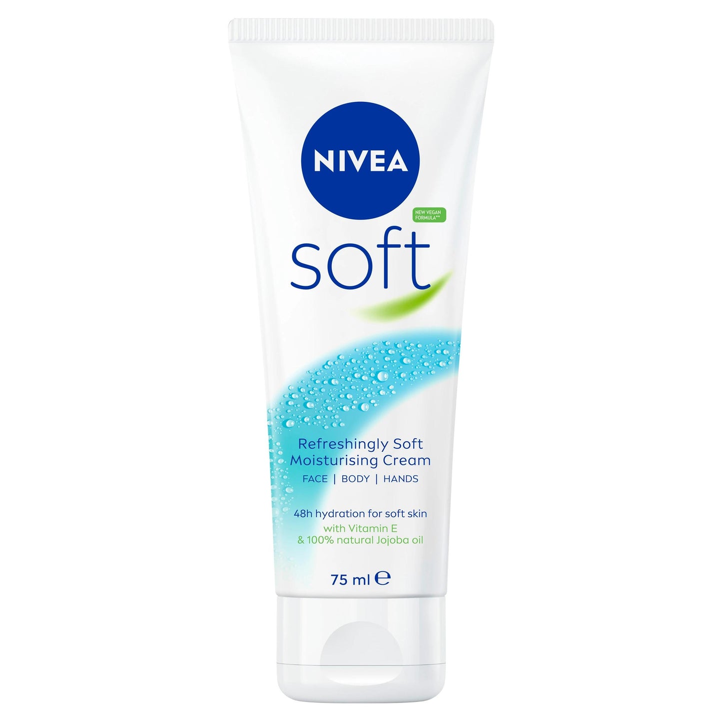 Nivea Soft Moisturising Cream 75ml - Jojoba Oil and Vitamin E