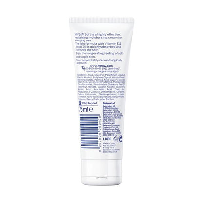 Nivea Soft Moisturising Cream - Jojoba Oil and Vitamin E