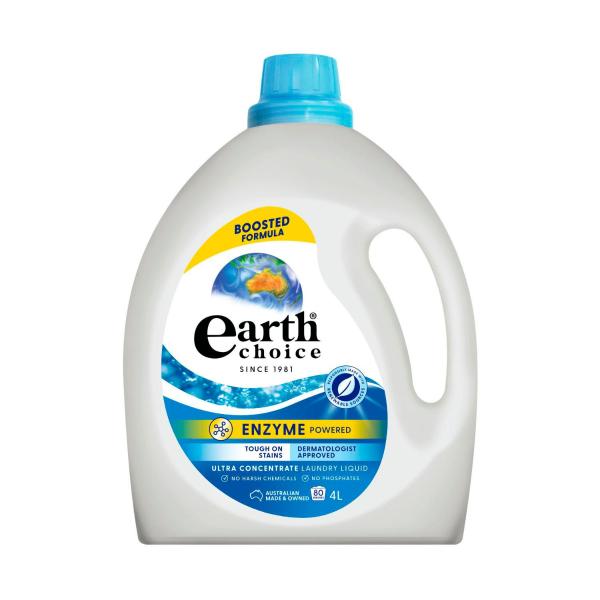 EARTH CHOICE LAUNDRY LIQUID CONC 4 LITRE