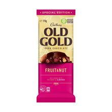 CADBURY OLD GOLD FRUIT AND NUT BLOCK CHOCOLATE:.:170 GRAM