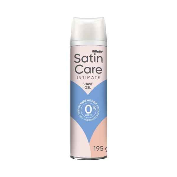 GILLETTE VENUS SATIN CARE INTIMATE HAIR AND SKIN SHAVE GEL 195G