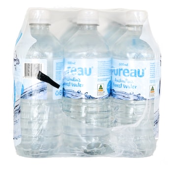 Pureau Ultra Pure Water 600mL x 12 pack