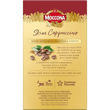 Moccona Coffee Sachets Skim Cappuccino 10 pack