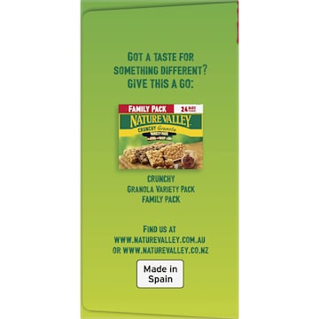 Nature Valley Crunchy Oats & Honey Granola Bars Family 504g 12 pack