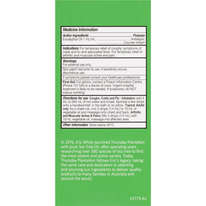 Thursday Plantation Eucalyptus Oil 200ml