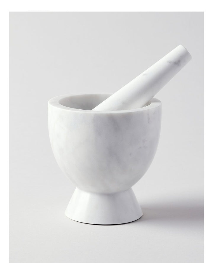 Marble Mortar and Pestle