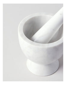 Marble Mortar and Pestle