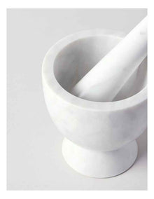 Marble Mortar and Pestle