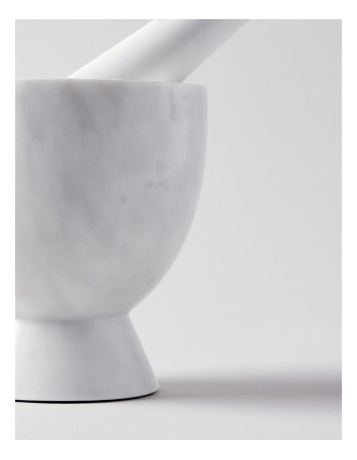 Marble Mortar and Pestle