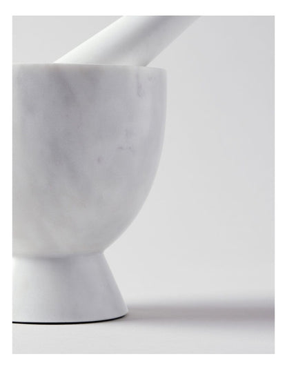 Marble Mortar and Pestle