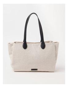 Sienna Tote Bag in Natural Canvas