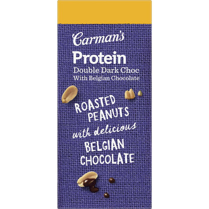 Carman's Protein Bars Double Dark Choc with Belgian Chocolate 10 pack