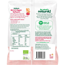 Little Bellies Organic Berry & Apple Softcorn 30g
