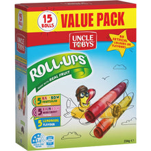 Uncle Tobys Rollups Value Pack 15 Pack