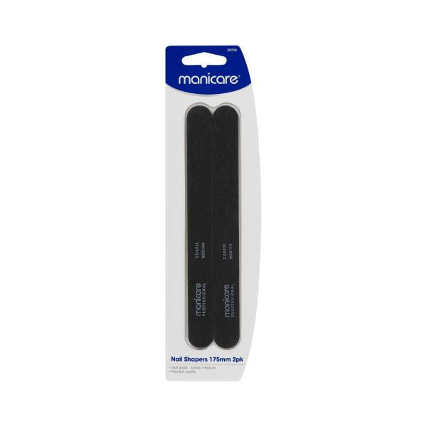 MANICARE NAIL SHAPER 175MM 2PK