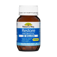 NATURE'S WAY RESTORE 30 BILLION DAILY PROBIOTIC 30 PACK