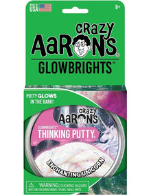 Crazy Aarons Putty 4in Glow brights Enchanting Unicorn