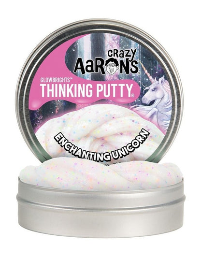 Crazy Aarons Putty 4in Glow brights Enchanting Unicorn
