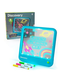 Discovery Neon Glow Tablet Light-Up Art Board
