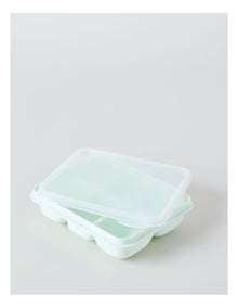 6 Cube Ice Tray with Silicone Lid 15.2x13.5x4.3cm